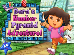 Permainan Dora the Explorer Dora's Number Pyramid Adventure