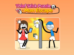Permainan Thief Stick Puzzle: Man Escape