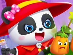 Permainan Jigsaw Puzzle: Baby Panda Pumpkin Pot