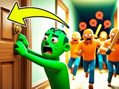 Permainan Knock and Run. 100 Doors Escape