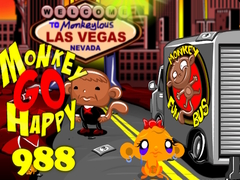 Permainan Monkey Go Happy Stage 988