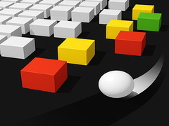 Permainan Color 3D - Bump It Up