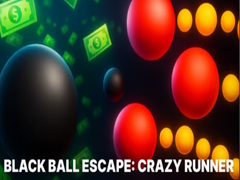 Permainan Black Ball Escape: Crazy Runner