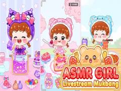 Permainan ASMR Girl: Livestream Mukbang