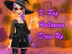 Permainan K-Pop Halloween Dress Up