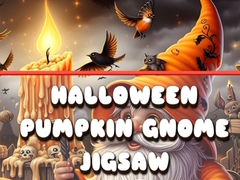 Permainan Halloween Pumpkin Gnome Jigsaw