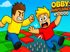 Permainan Obby: Mini-Games VS 1000