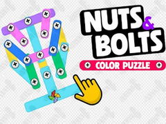 Permainan Nuts and Bolts Color Puzzle