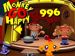 Permainan Monkey Go Happy Stage 996