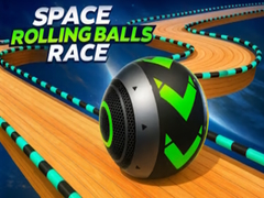 Permainan Space Rolling Balls Race