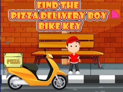 Permainan Find the Pizza Delivery Boy Bike Key