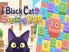 Permainan Black Cat Stacking POP