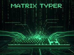 Permainan Matrix Typer Game