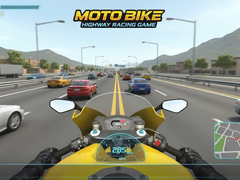 Permainan Moto Bike Highway Racing Game