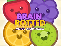 Permainan Brain Rotted Merge Drop Puzzle