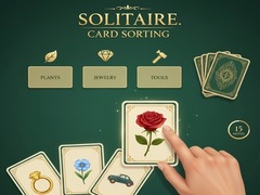 Permainan Solitaire. Card Sorting