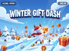 Permainan Winter Gift Dash