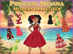 Permainan Princess Moana Modern Makeover
