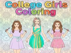 Permainan College Girls Coloring