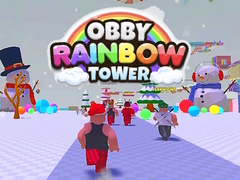Permainan Obby Rainbow Tower