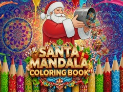 Permainan Santa Mandala Coloring Book