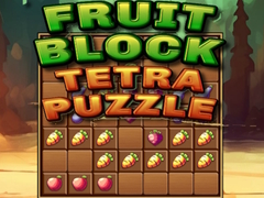 Permainan Fruit Block Tetra Puzzle