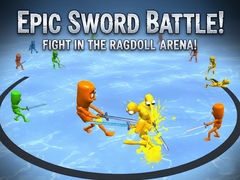 Permainan Epic Sword Battle! Fight in the Ragdoll Arena!