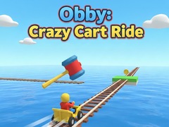 Permainan Obby: Crazy Cart Ride