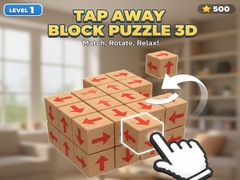 Permainan Tap Away Block Puzzle 3D