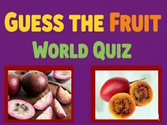 Permainan Guess The Fruit World Quiz