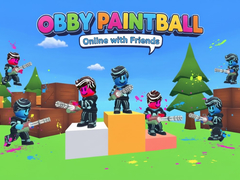 Permainan Obby Paintball: Online with Friends