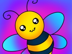 Permainan Bee Coloring