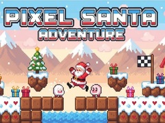 Permainan Pixel Santa Adventure
