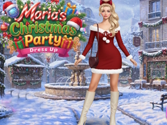 Permainan Maria's Christmas Party Dressup