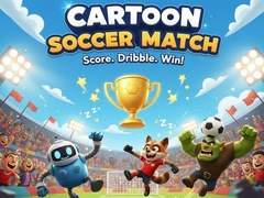 Permainan Cartoon Soccer Match