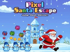 Permainan Pixel Santa Escape