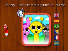 Permainan Easy Coloring Sprunki Time