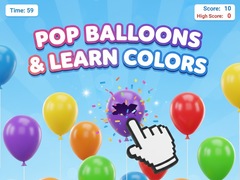Permainan Pop Balloons & Learn Colors
