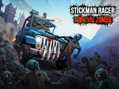 Permainan Stickman Racer Survival Zombie