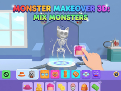 Permainan Monster Makeover 3D Mix Monsters