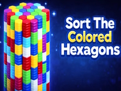 Permainan Sort The Colored Hexagons