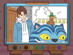 Permainan Coloring Book: Kpop Jinu & Blue Tiger
