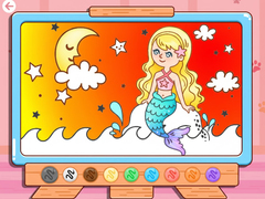 Permainan Coloring Book: Moonlight Mermaid