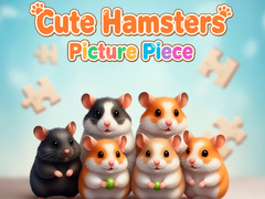 Permainan Cute Hamsters Picture piece