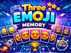 Permainan Three Emoji Memory