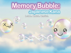 Permainan Memory Bubble: Japanese Kana