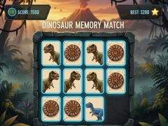 Permainan Dinosaur Memory Match