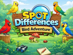 Permainan Spot Differences Bird Adventure