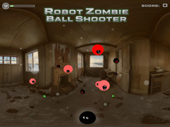 Permainan Robot Zombie Ball Shooter