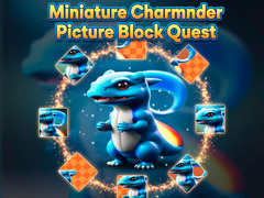 Permainan Miniature Charmander Picture Block Quest